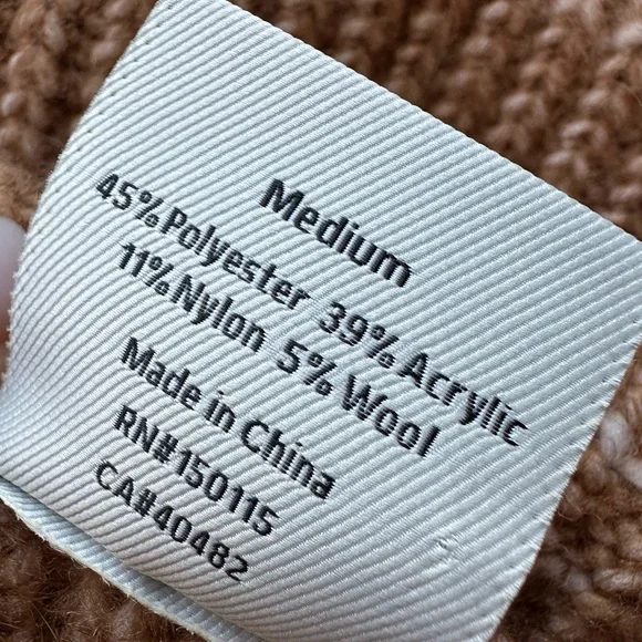 VARLEY‎ SIZE M MEDIUM Ridley Dalmation Half-Zip Pullover SWEATER golden bronze - Picture 5 of 7